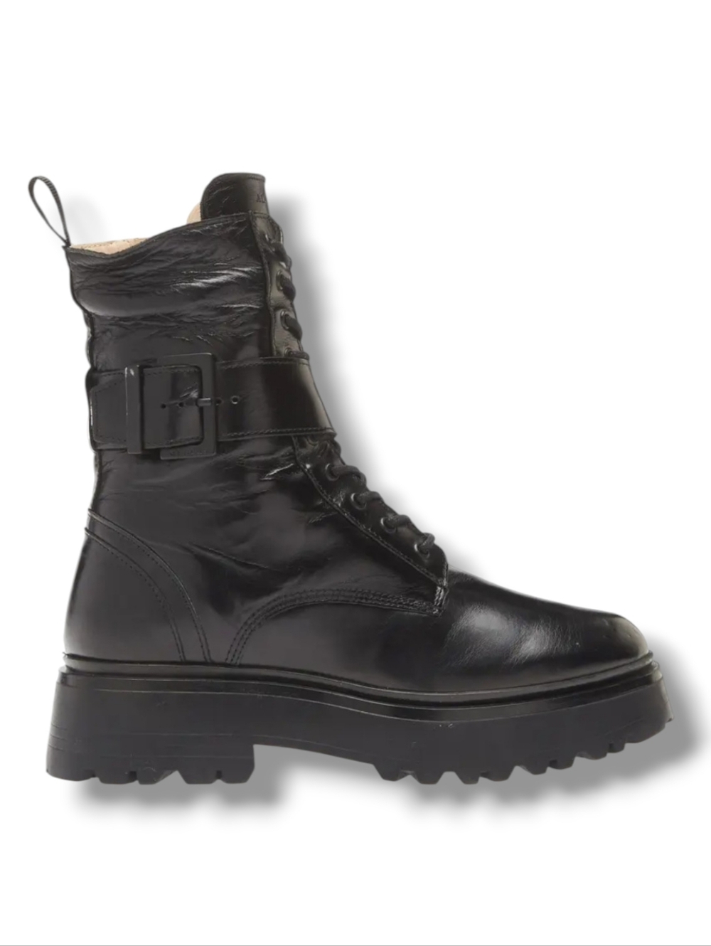 SOLD - ALL SAINTS Onyx Lug Sole Boots 38